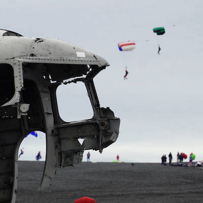 DC3 Wreck Icehopp Skydive