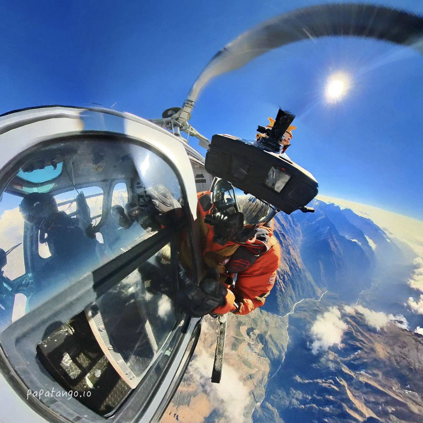 Everest Skydive Helicopter Exit